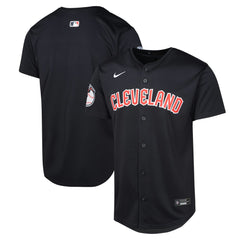 Cleveland Guardians Nike Youth Alternate Limited Jersey - Navy - Nike on Sale
