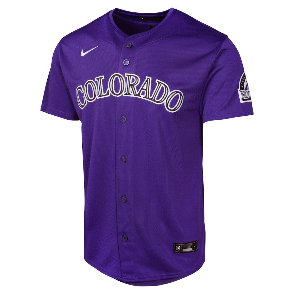 Colorado Rockies Nike Youth Alternate Limited Jersey - Purple - Nike Lifestyle