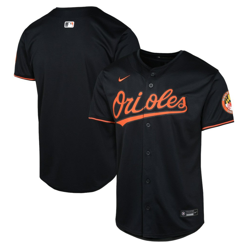 Baltimore Orioles Nike Youth Alternate Limited Jersey - Black - Nike Discount