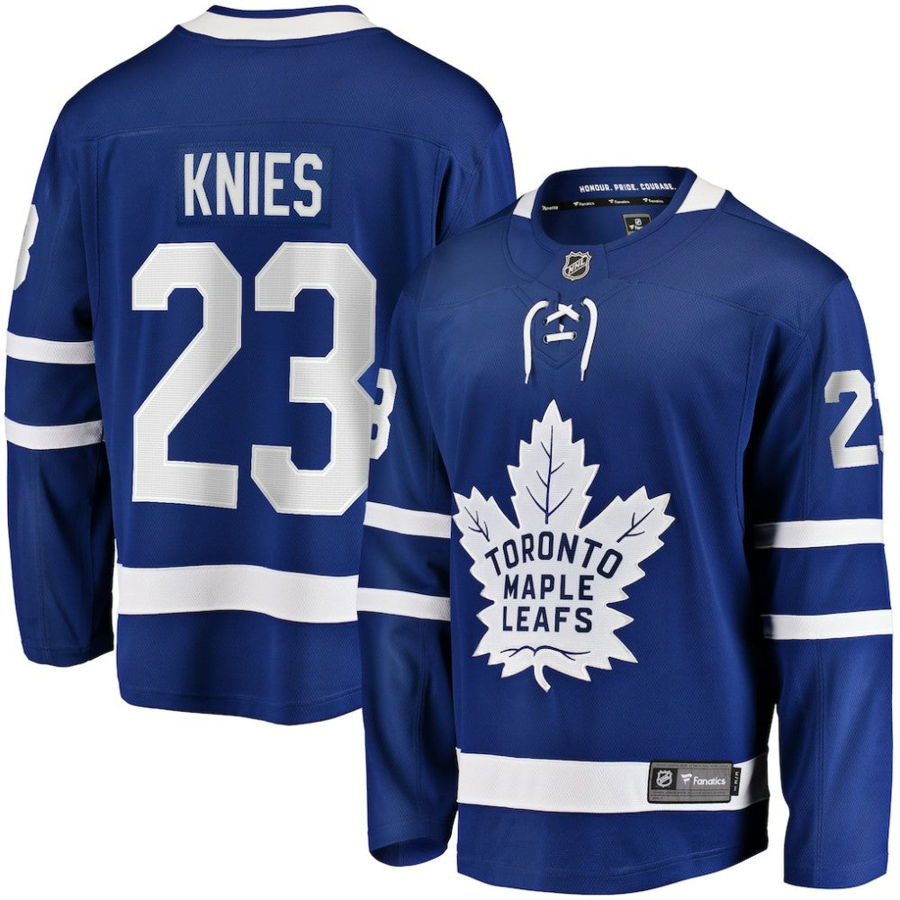 Matthew Knies Toronto Maple Leafs Fanatics Home Premier Breakaway Player Jersey - Blue - NHL 201462534