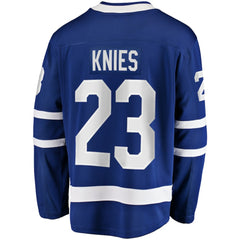 Matthew Knies Toronto Maple Leafs Fanatics Home Premier Breakaway Player Jersey - Blue - NHL 201462534