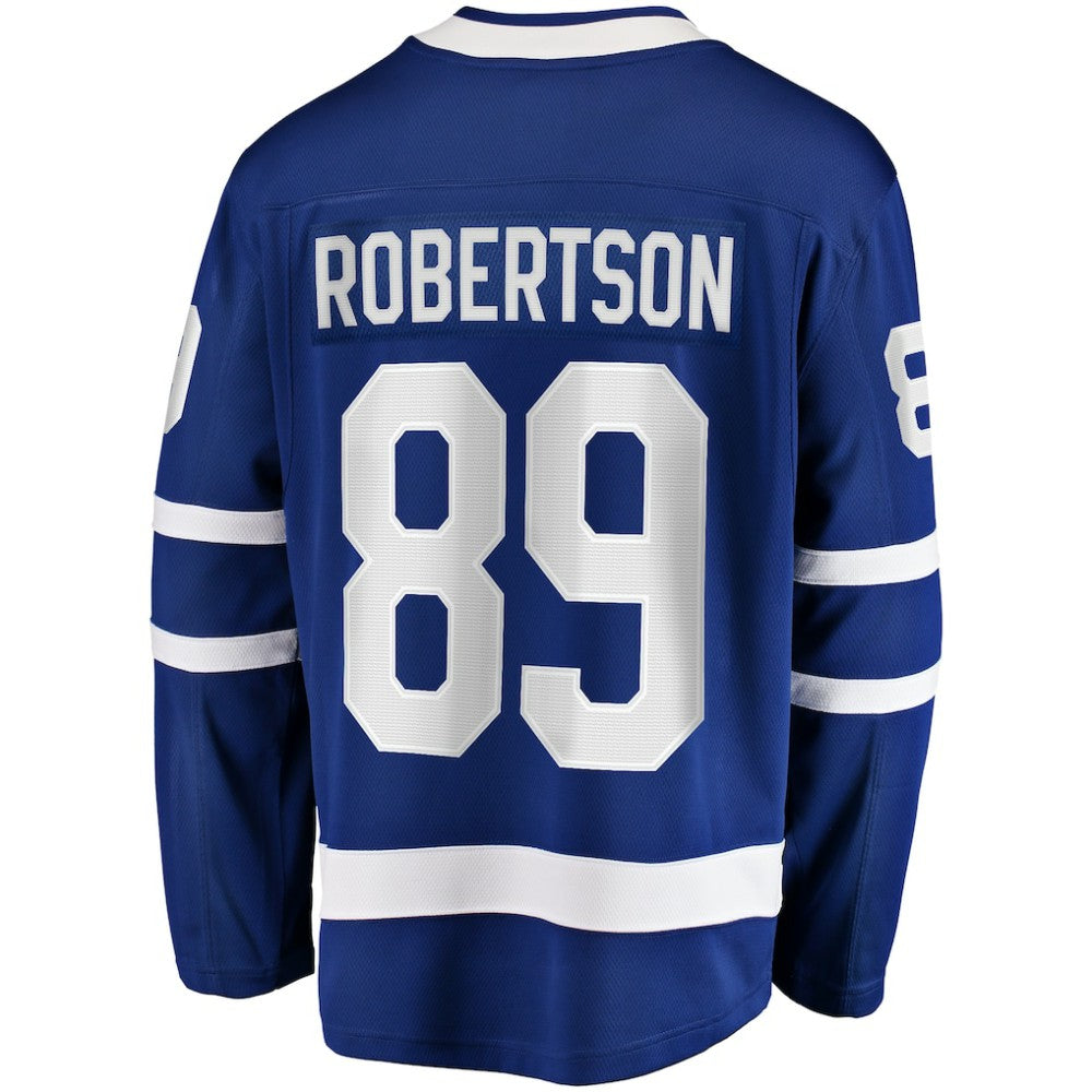 Nicholas Robertson Toronto Maple Leafs Fanatics Home Premier Breakaway Player Jersey - Blue - NHL 201462535