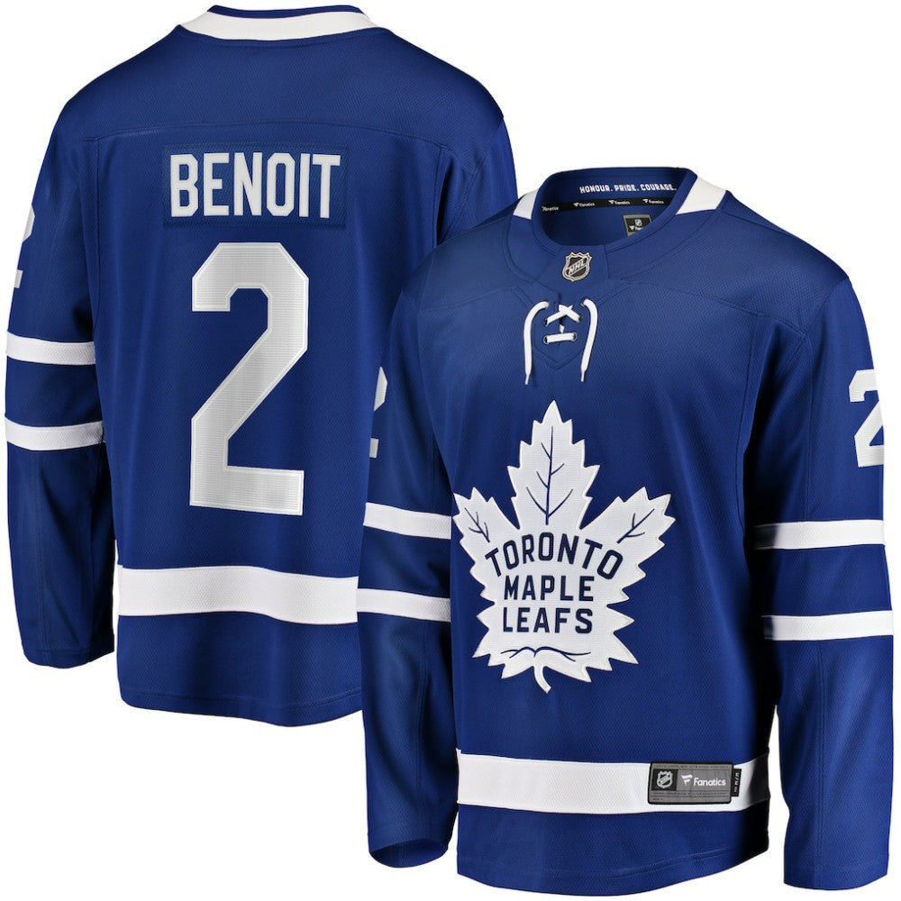 Simon Benoit Toronto Maple Leafs Fanatics Home Premier Breakaway Player Jersey - Blue - NHL 201462536