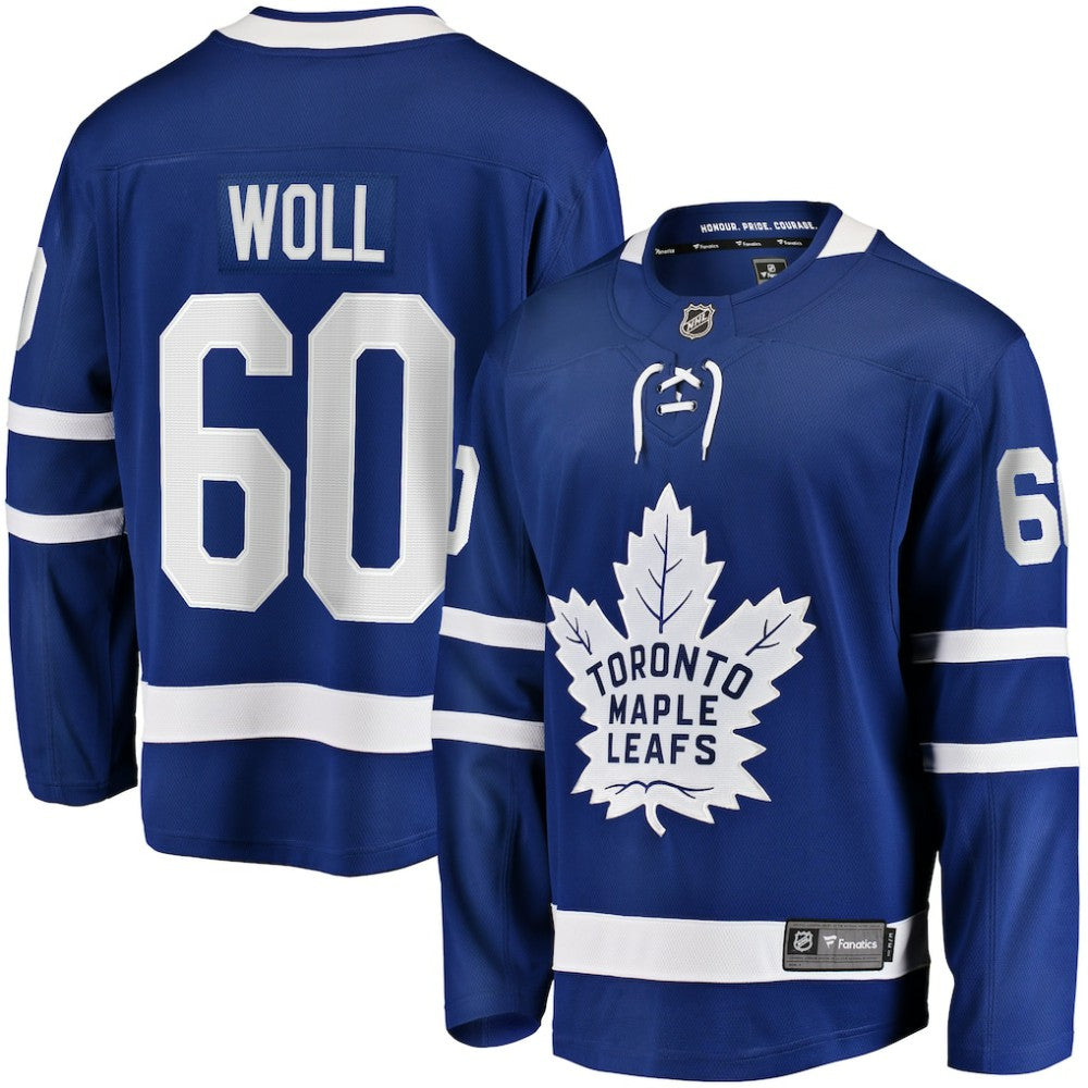 Joseph Woll Toronto Maple Leafs Fanatics Home Premier Breakaway Player Jersey - Blue - NHL 201462542