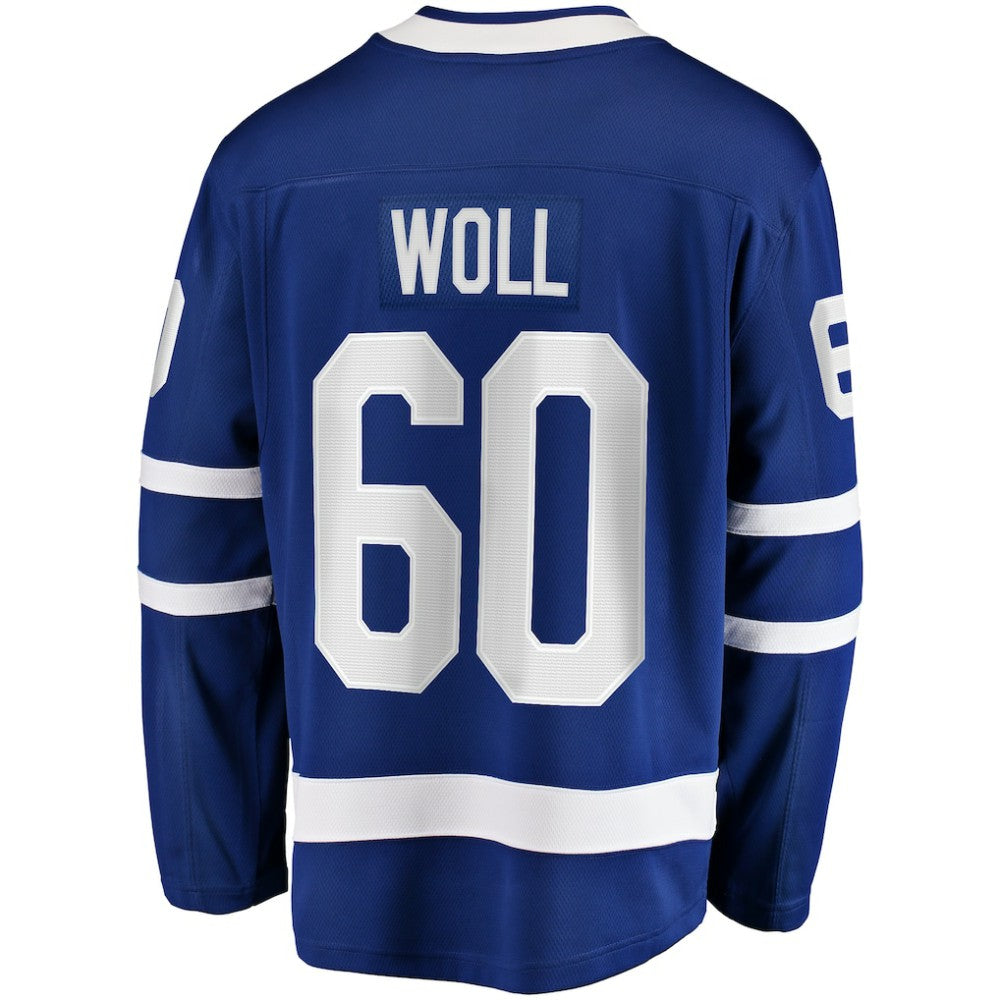 Joseph Woll Toronto Maple Leafs Fanatics Home Premier Breakaway Player Jersey - Blue - NHL 201462542