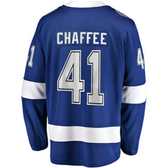 Mitchell Chaffee Tampa Bay Lightning Fanatics Home Premier Breakaway Player Jersey - Blue - NHL 201462571