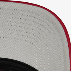 Miami Heat Hardwood Classics Blocker Foam Front Trucker Adjustable Hat White | Mitchell & Ness US