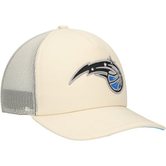 Orlando Magic Trucker Adjustable Hat Cream | Mitchell & Ness for sale