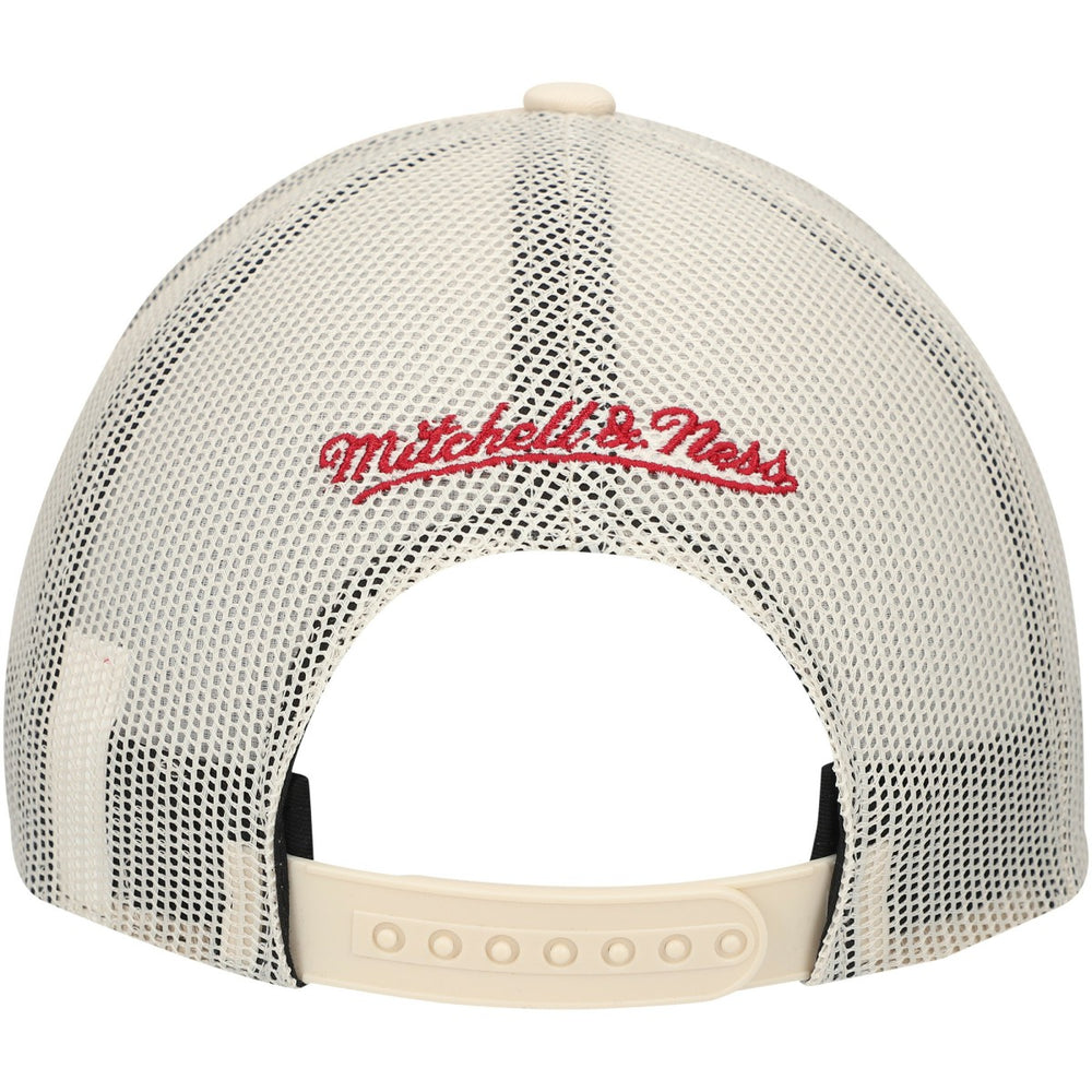 Miami Heat Trucker Adjustable Hat Cream | Mitchell & Ness online