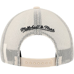 Chicago Bulls Trucker Adjustable Hat Cream | Mitchell & Ness