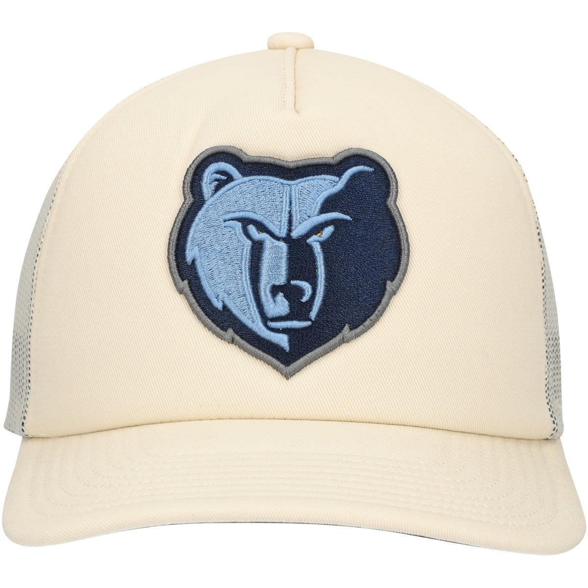 Memphis Grizzlies Trucker Adjustable Hat Cream | Mitchell & Ness Lifestyle