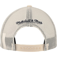 Seattle Kraken Mitchell & Ness Foam Front Trucker Adjustable Hat - Cream - NHL 201463698