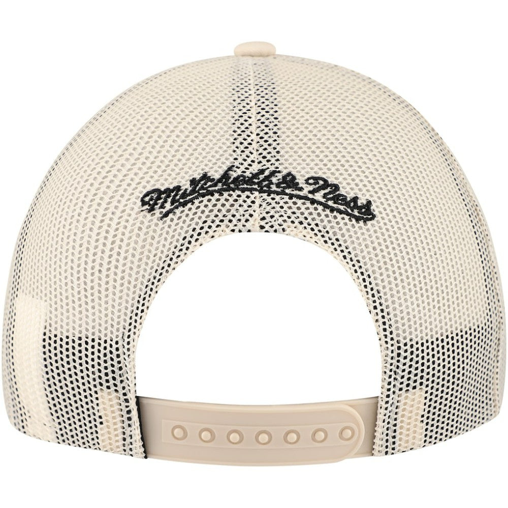 Los Angeles Kings Mitchell & Ness Foam Front Trucker Adjustable Hat - Cream - NHL 201463705