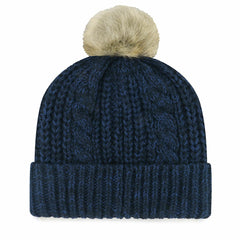 47 brand Houston Texans '47 Women's Meeko Cuffed Knit Hat with Pom Navy