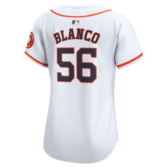 Ronel Blanco Houston Astros Nike Women's Home Limited Jersey - White - Nike Sale