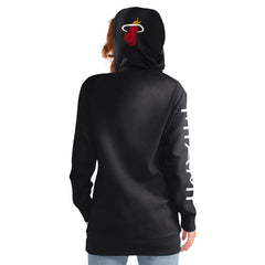 Miami Heat G-III 4Her by Carl Banks Women's Base Coach Pullover Hoodie Black