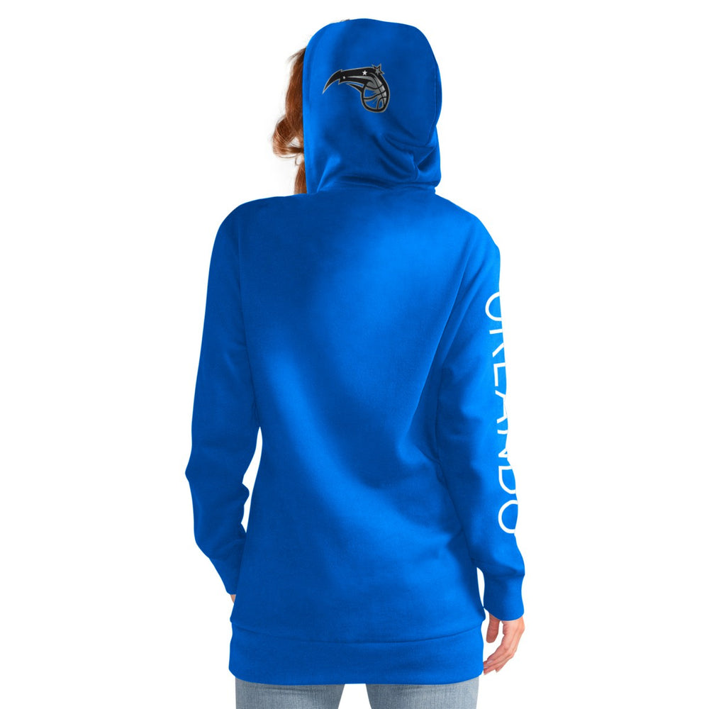 Orlando Magic G-III 4Her by Carl Banks Women's Base Coach Pullover Hoodie Blue