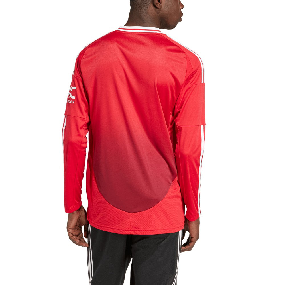 Manchester United 2024/25 Home Long Sleeve Replica Jersey Red - Adidas for sale