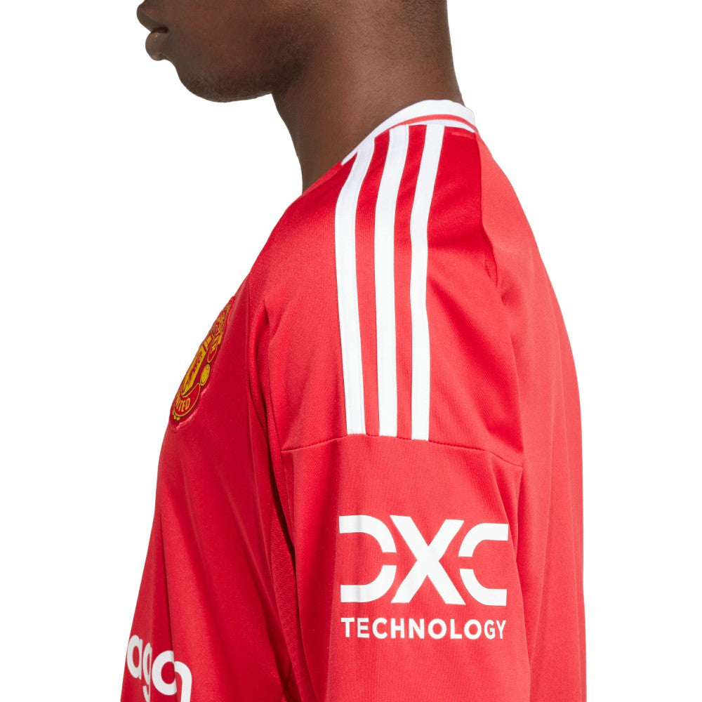 Manchester United 2024/25 Home Long Sleeve Replica Jersey Red - Adidas for sale