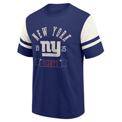 Fanatics New York Giants Darius Rucker Collection Football T-Shirt Royal