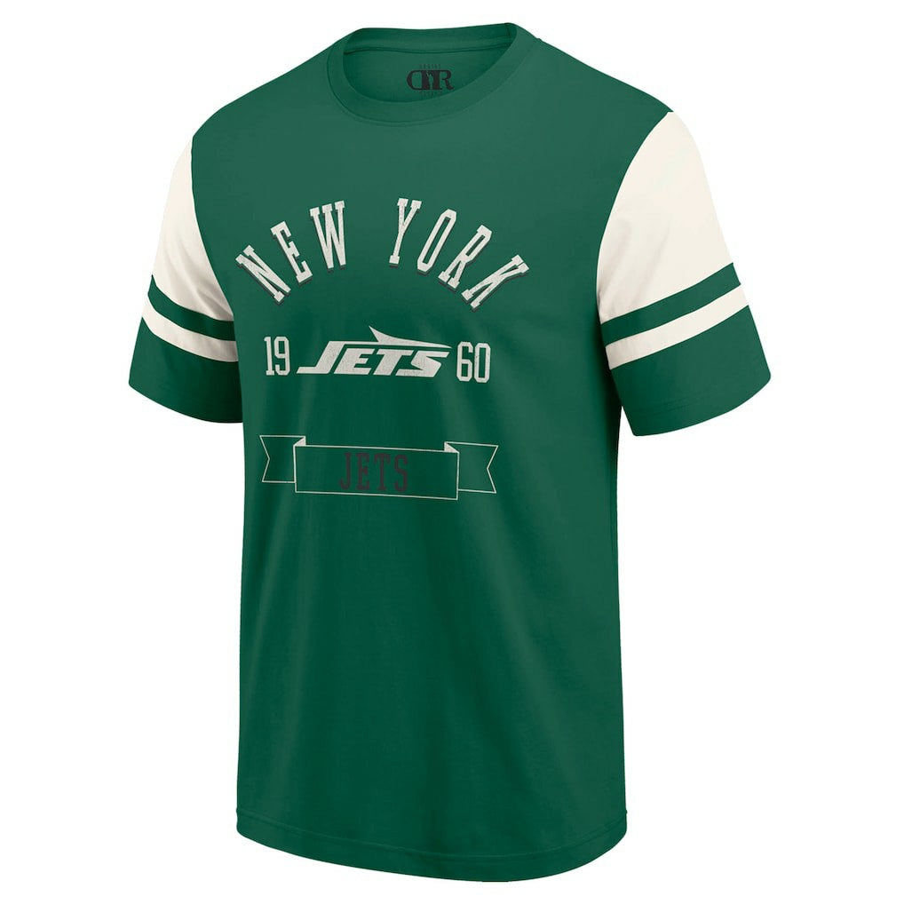 Fanatics New York Jets Darius Rucker Collection Football T-Shirt Green
