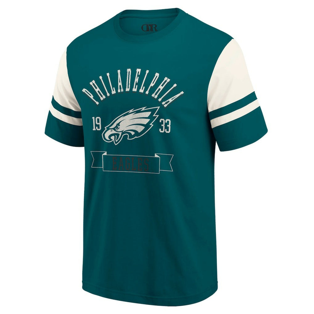 Fanatics Philadelphia Eagles Darius Rucker Collection Football T-Shirt Midnight Green