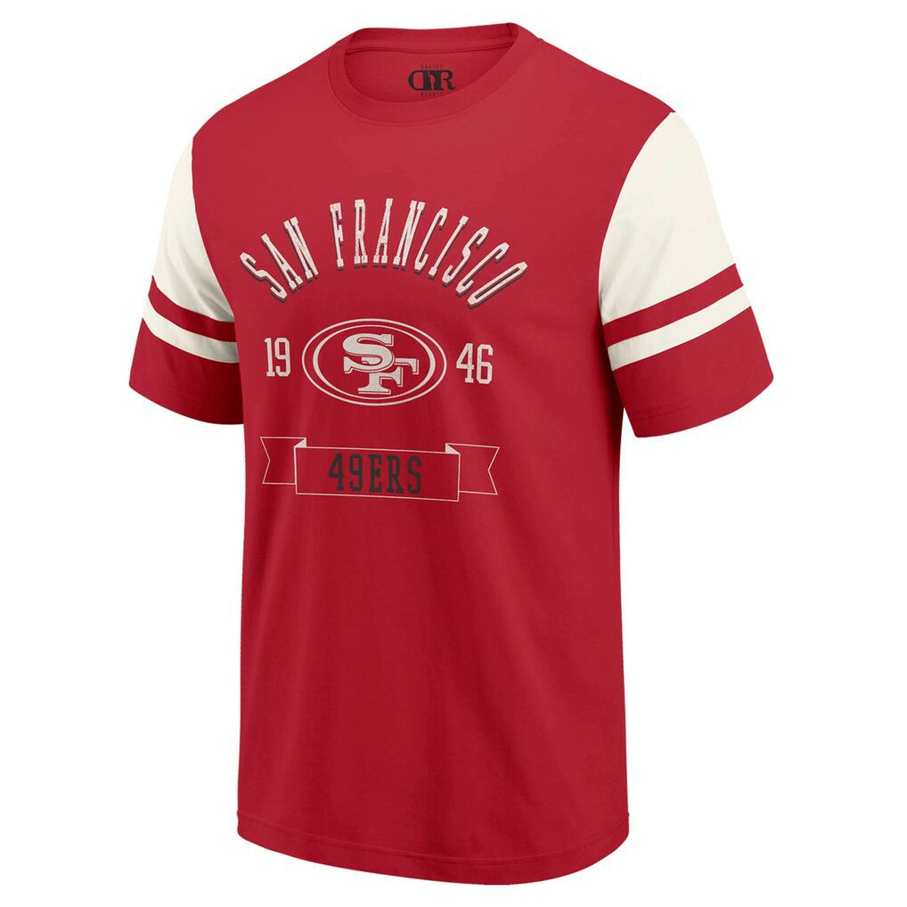 Fanatics San Francisco 49ers Darius Rucker Collection Football T-Shirt Scarlet