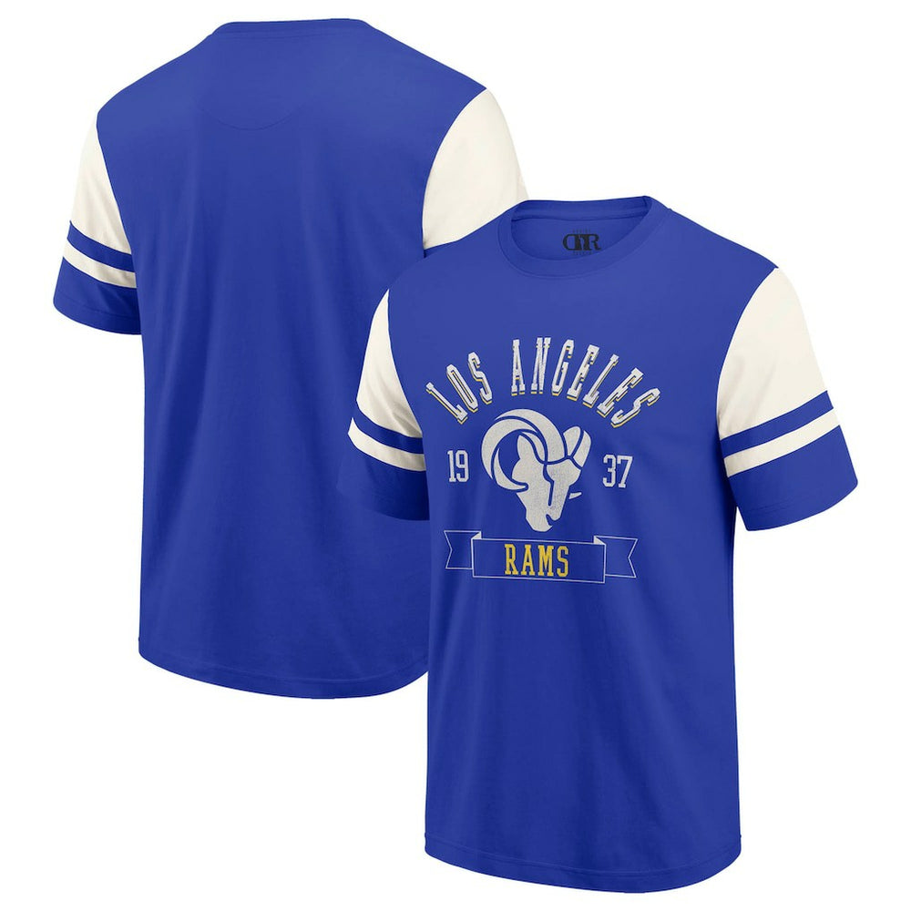 Fanatics Los Angeles Rams Darius Rucker Collection Football T-Shirt Royal