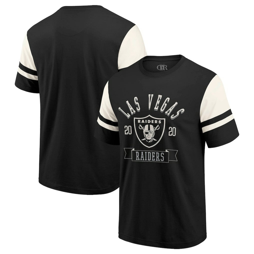 Fanatics Las Vegas Raiders Darius Rucker Collection Football T-Shirt Black
