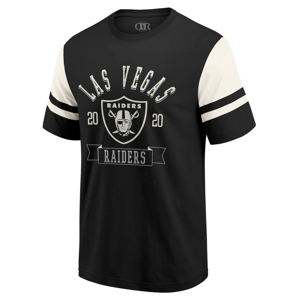 Fanatics Las Vegas Raiders Darius Rucker Collection Football T-Shirt Black