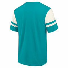 Fanatics Miami Dolphins Darius Rucker Collection Football T-Shirt Aqua