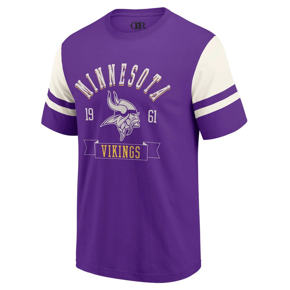 Fanatics Minnesota Vikings Darius Rucker Collection Football T-Shirt Purple