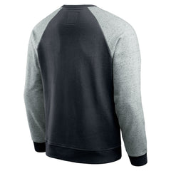 Fanatics Carolina Panthers Darius Rucker Collection Colorblock Pullover Sweatshirt Black/Heather Gray