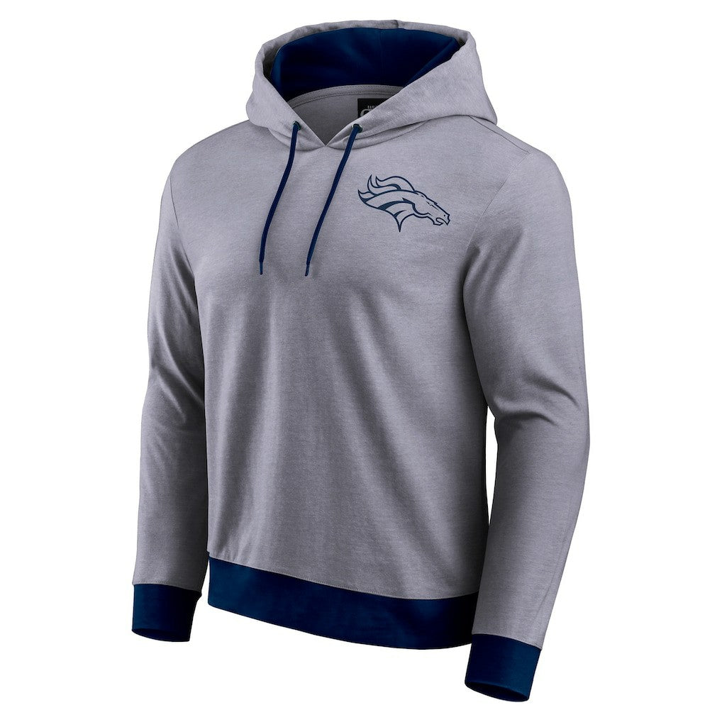 Fanatics Denver Broncos Darius Rucker Collection Tonal Knit Pullover Hoodie Navy
