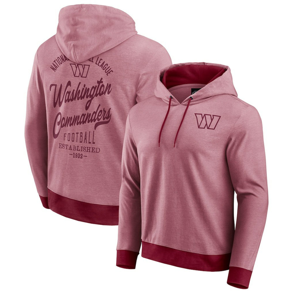 Fanatics Washington Commanders Darius Rucker Collection Tonal Knit Pullover Hoodie Burgundy