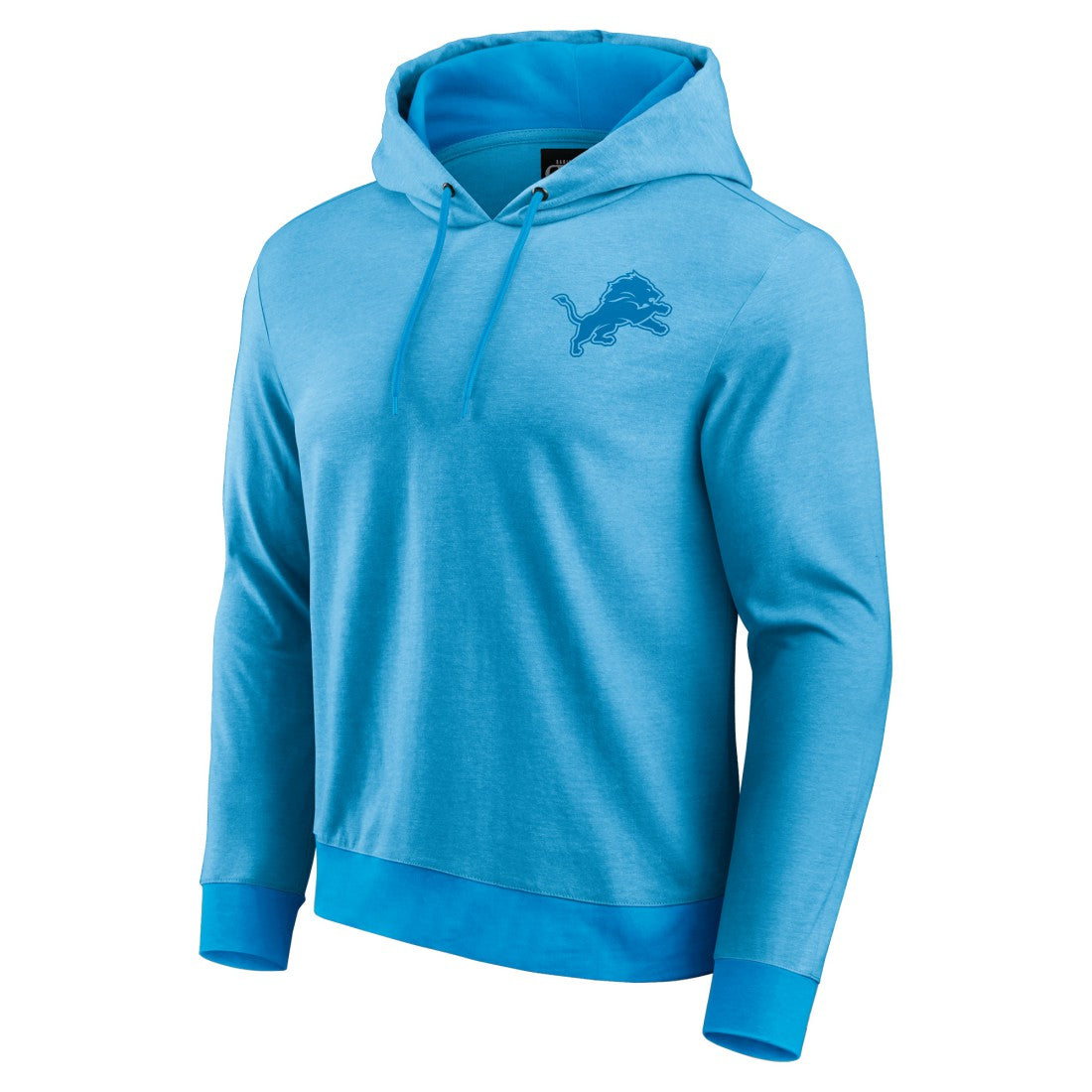 Fanatics Detroit Lions Darius Rucker Collection Tonal Knit Pullover Hoodie Blue