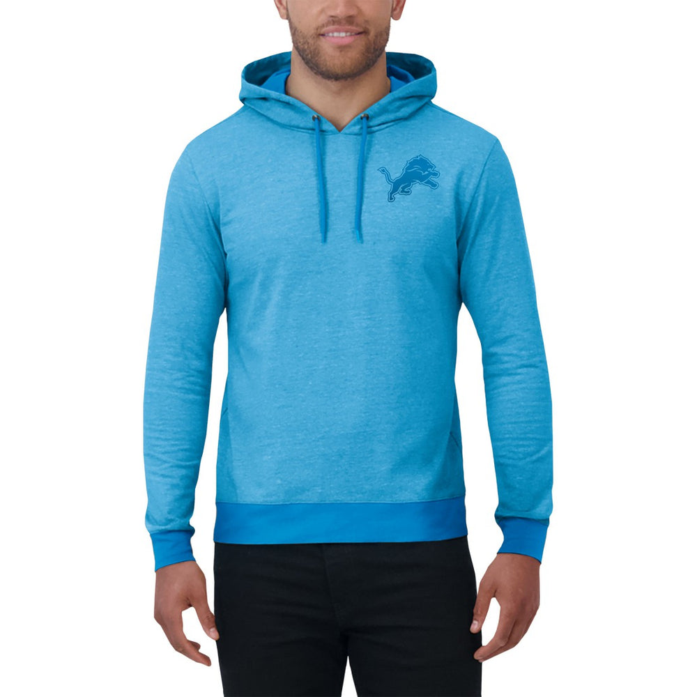 Fanatics Detroit Lions Darius Rucker Collection Tonal Knit Pullover Hoodie Blue
