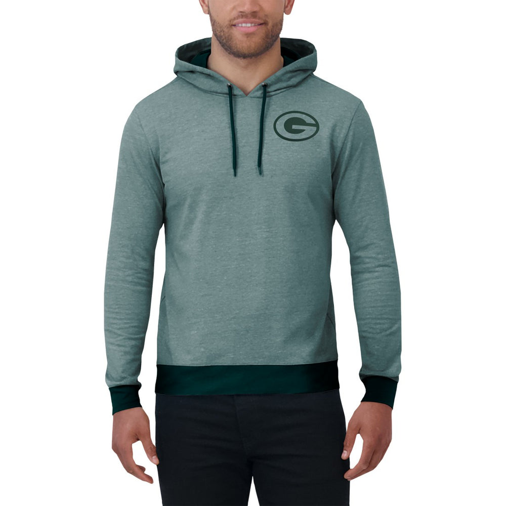 Fanatics Green Bay Packers Darius Rucker Collection Tonal Knit Pullover Hoodie Green