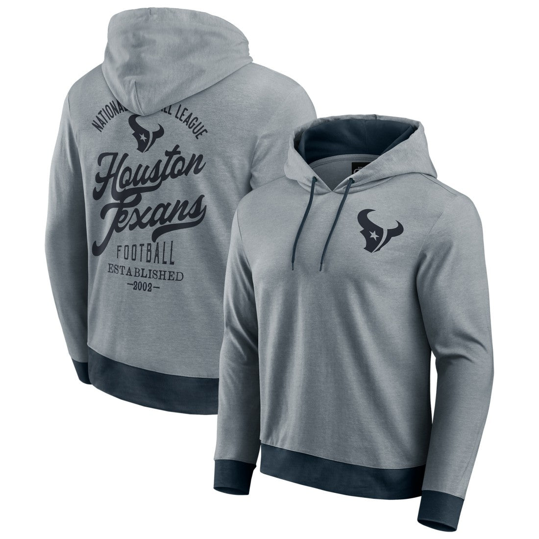 Fanatics Houston Texans Darius Rucker Collection Tonal Knit Pullover Hoodie Navy