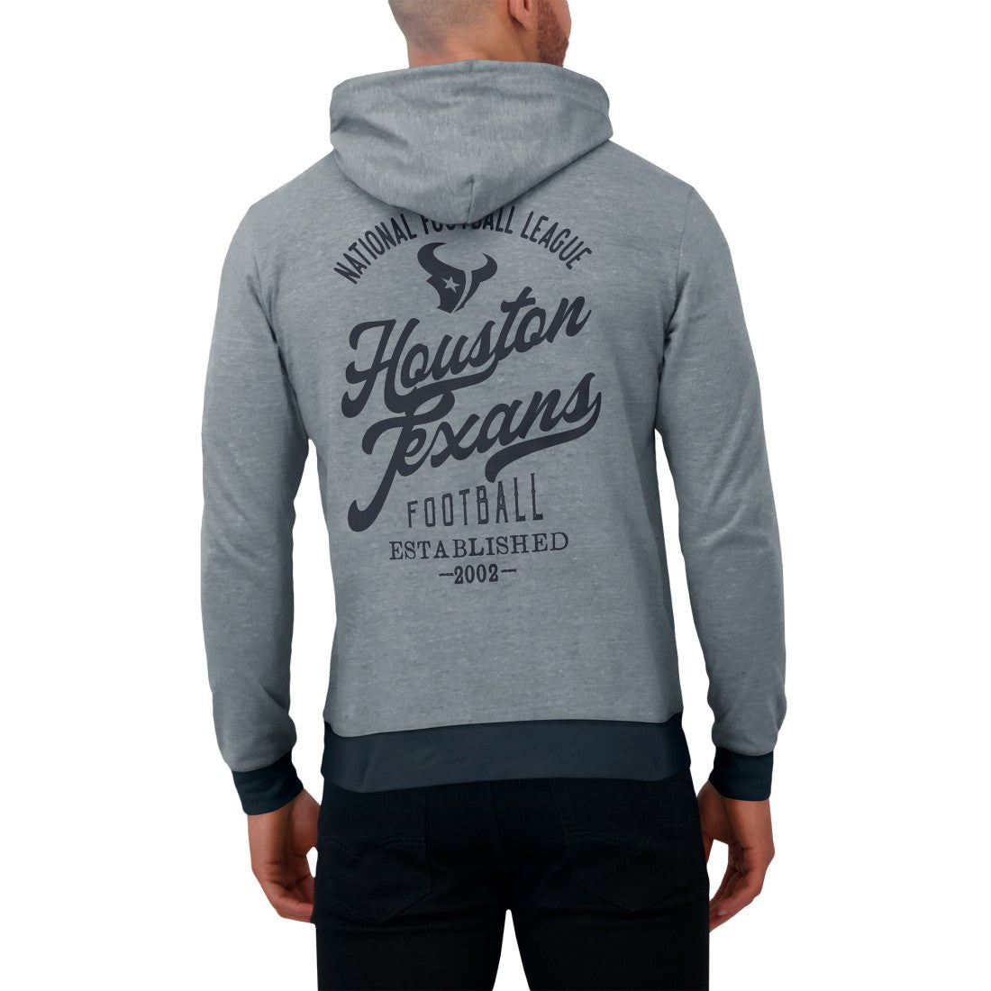 Fanatics Houston Texans Darius Rucker Collection Tonal Knit Pullover Hoodie Navy