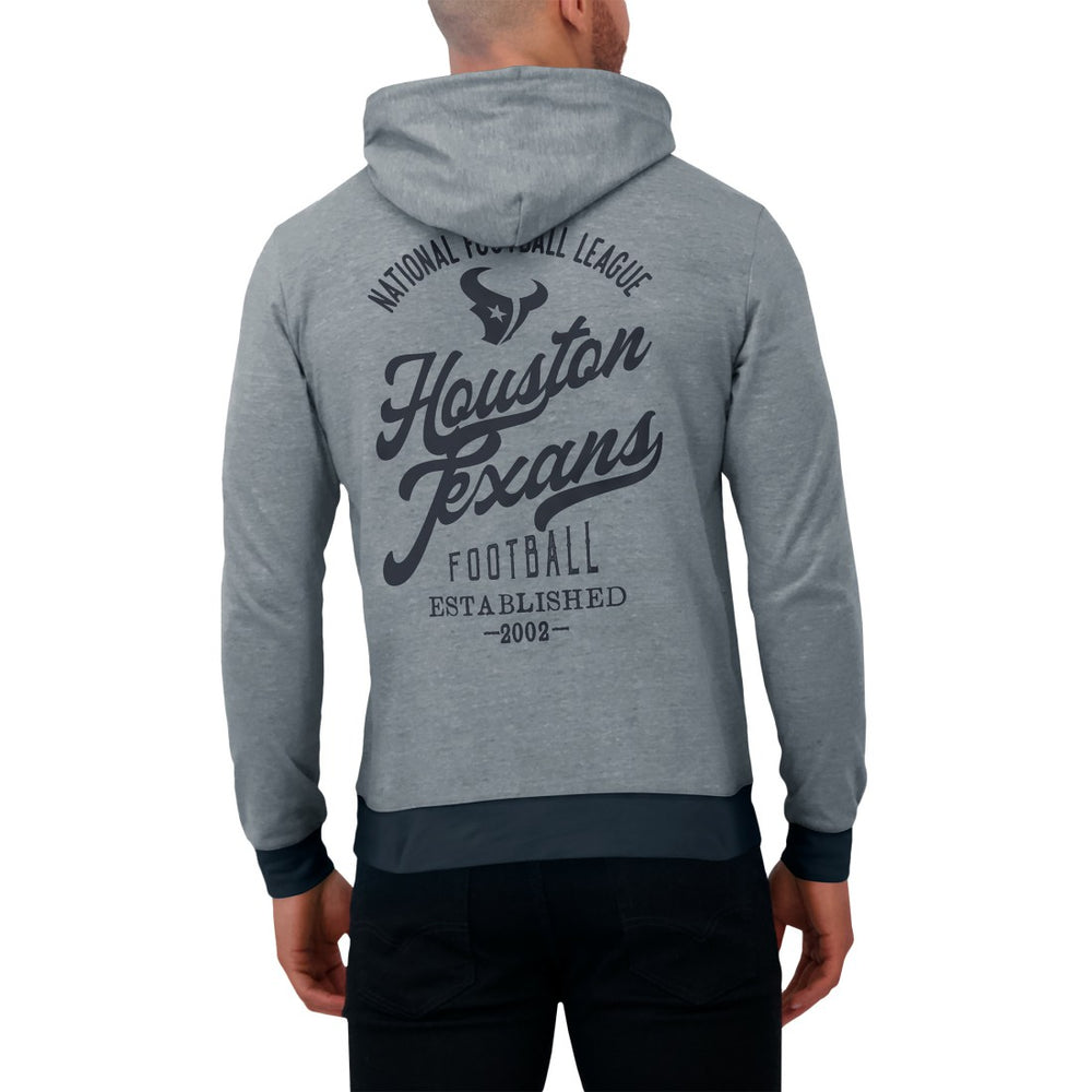 Fanatics Houston Texans Darius Rucker Collection Tonal Knit Pullover Hoodie Navy