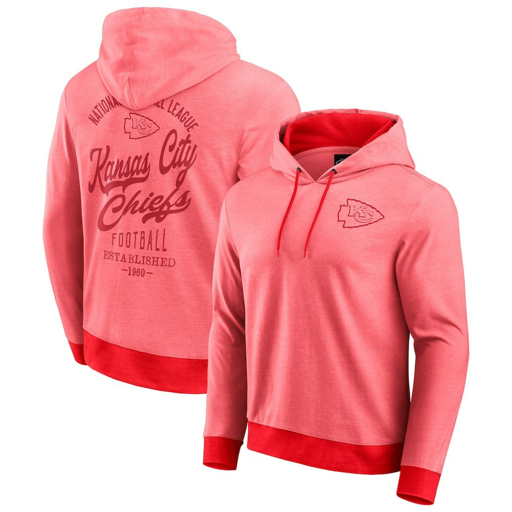 Fanatics Kansas City Chiefs Darius Rucker Collection Tonal Knit Pullover Hoodie Red