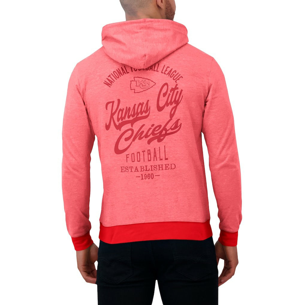 Fanatics Kansas City Chiefs Darius Rucker Collection Tonal Knit Pullover Hoodie Red
