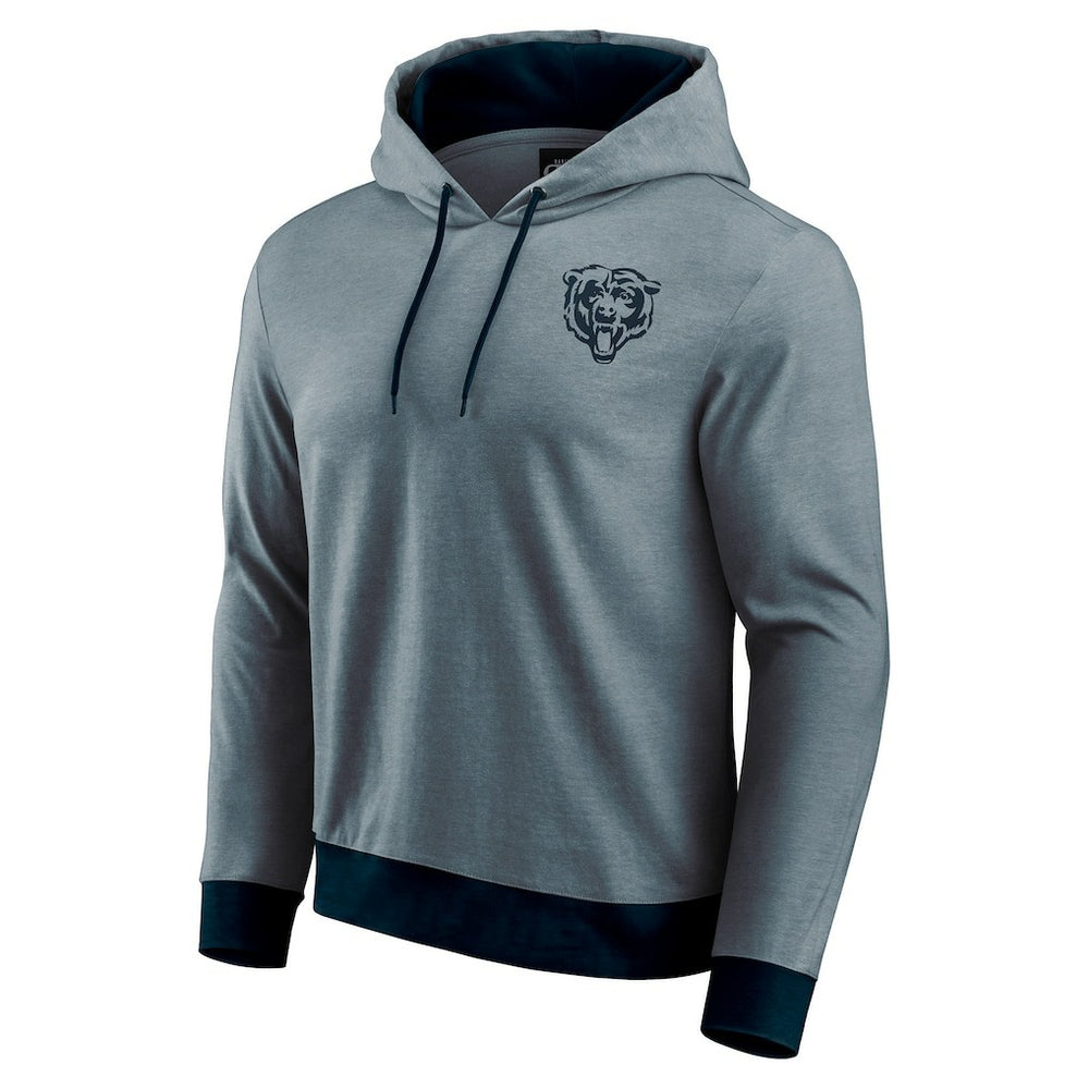 Fanatics Chicago Bears Darius Rucker Collection Tonal Knit Pullover Hoodie Navy