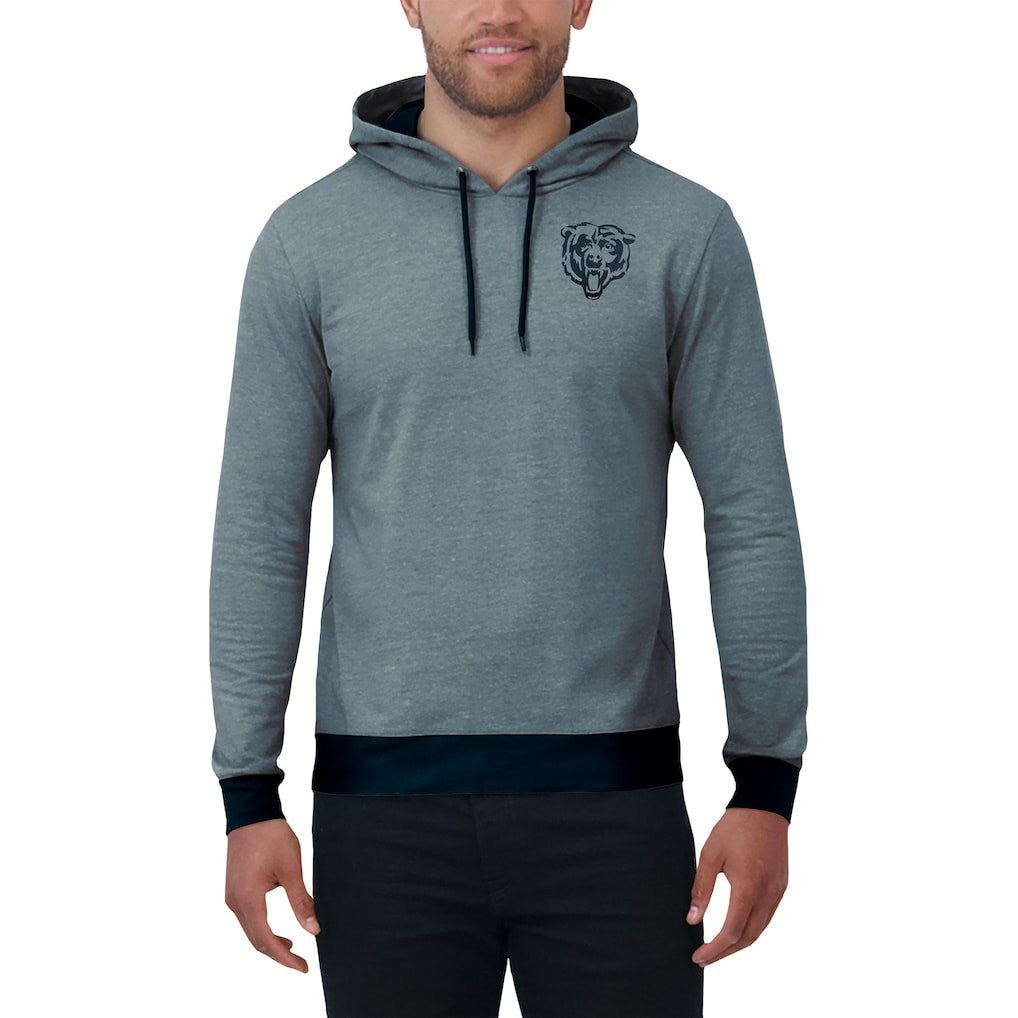 Fanatics Chicago Bears Darius Rucker Collection Tonal Knit Pullover Hoodie Navy