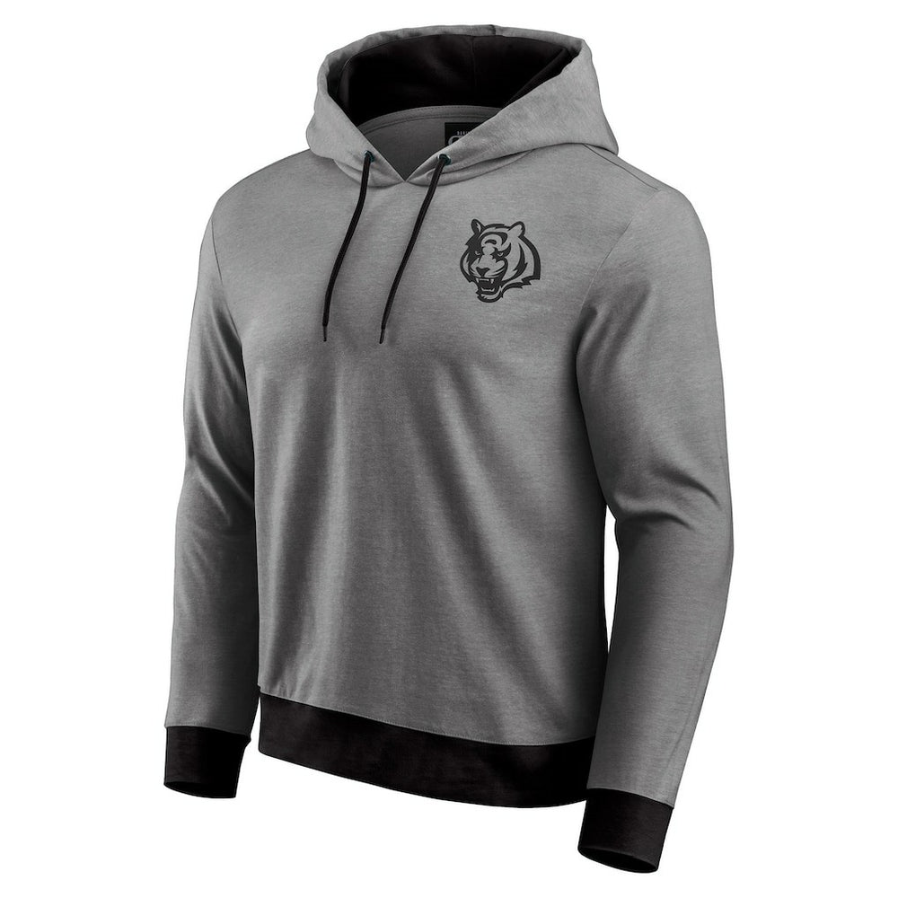 Fanatics Cincinnati Bengals Darius Rucker Collection Tonal Knit Pullover Hoodie Black