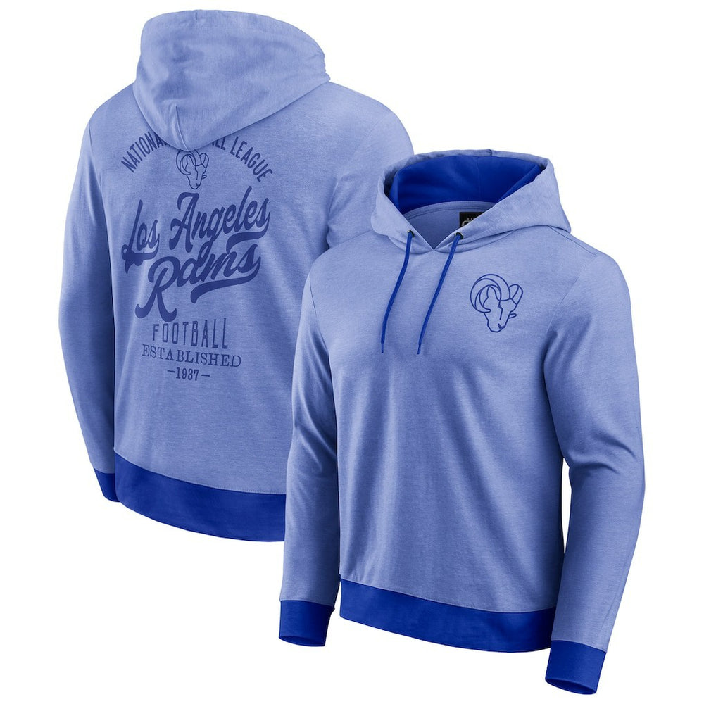 Fanatics Los Angeles Rams Darius Rucker Collection Tonal Knit Pullover Hoodie Royal