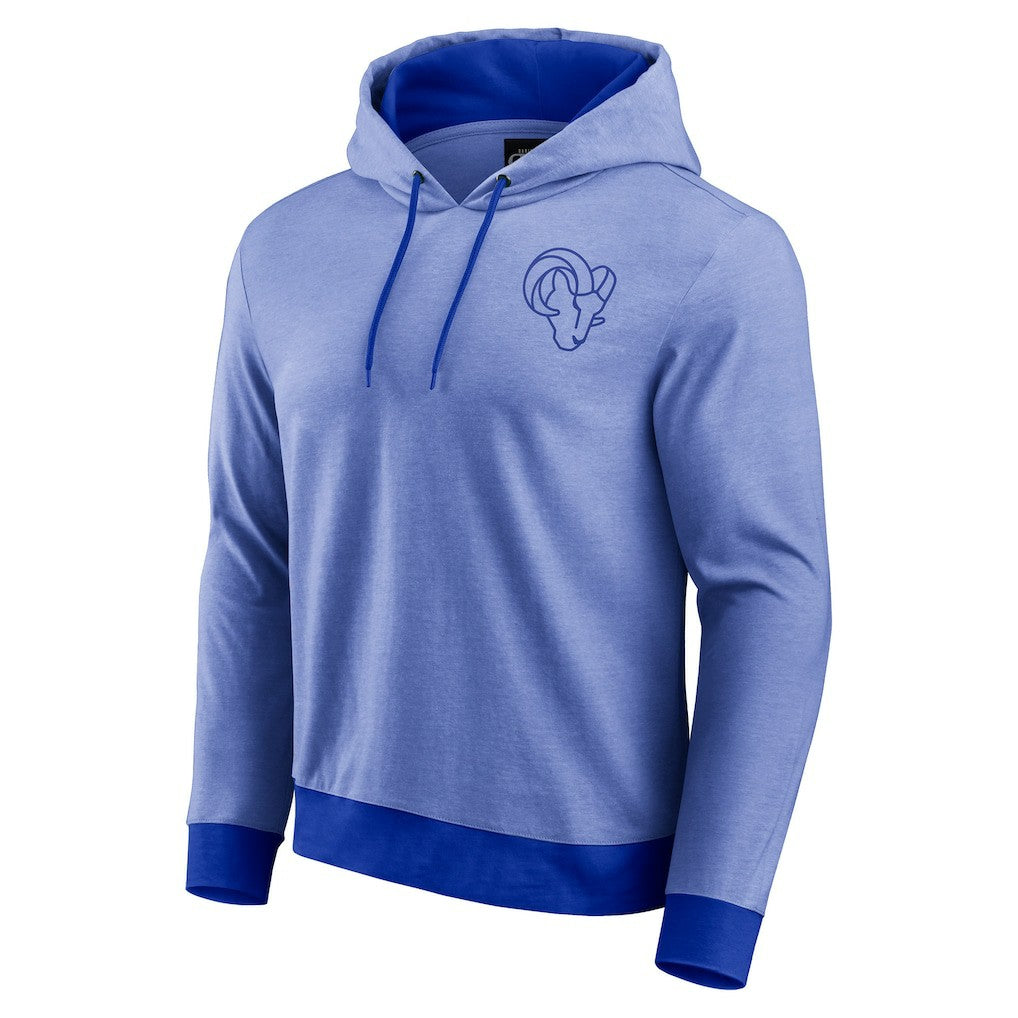 Fanatics Los Angeles Rams Darius Rucker Collection Tonal Knit Pullover Hoodie Royal