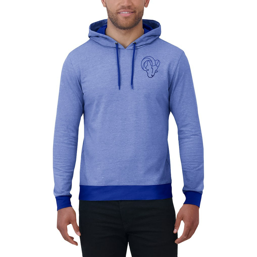 Fanatics Los Angeles Rams Darius Rucker Collection Tonal Knit Pullover Hoodie Royal