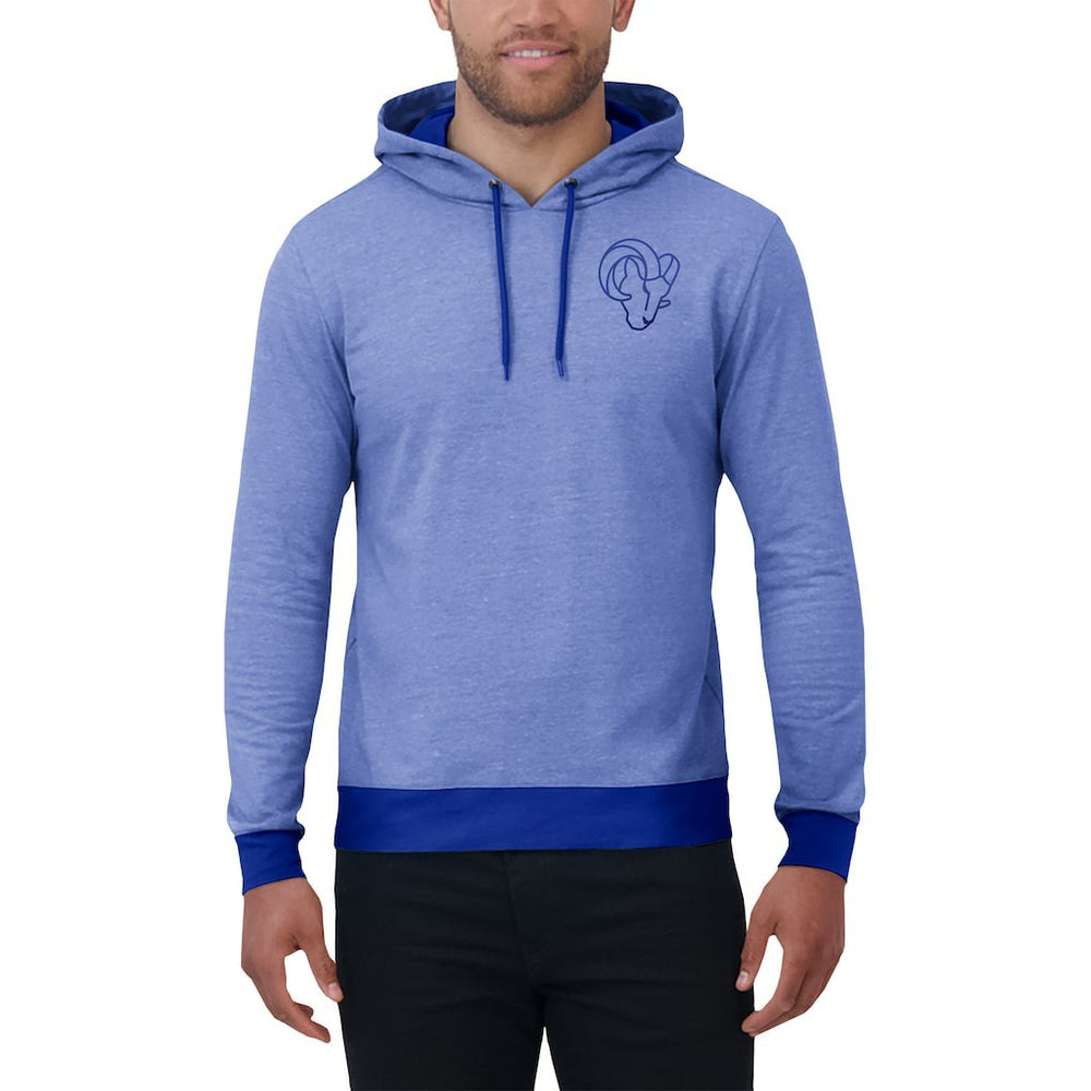 Fanatics Los Angeles Rams Darius Rucker Collection Tonal Knit Pullover Hoodie Royal